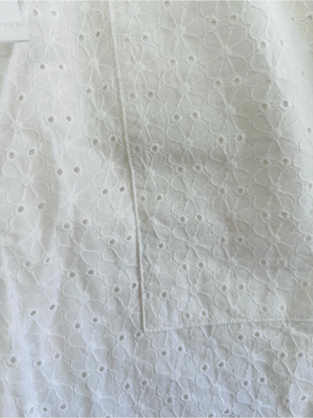 Sanctuary White Eyelet Cotton Pull On Shorts XL Lined Summer Beach Boho Casual - Picture 2 of 12